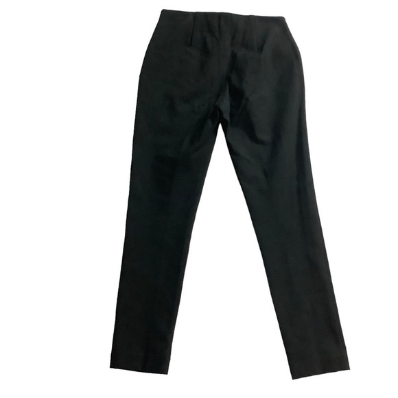 Rag & Bone Trousers Black Side Zip Size 6 Front zipper Pockets - Picture 2 of 7
